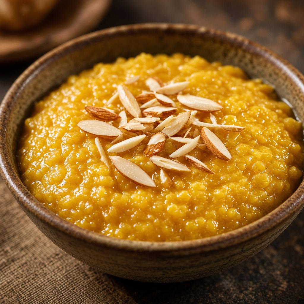 Moong dal halwa